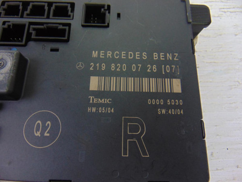  MODULO ELECTRONICO, MERCEDES-BENZ, CLS (BM 219) 