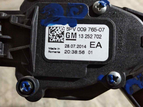 PEDAL ACELERADOR OPEL ASTRA J BERLINA 5P 