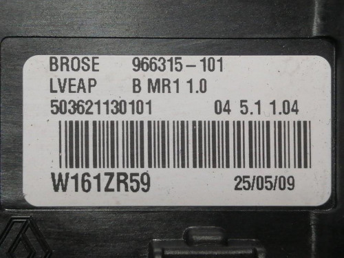  ELEVALUNAS DELANTERO IZQUIERDO RENAULT SCENIC III (JZ) 