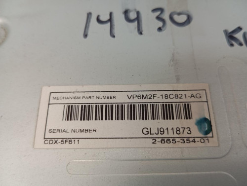  SISTEMA AUDIO / RADIO CD, FORD, KUGA (CBV) 