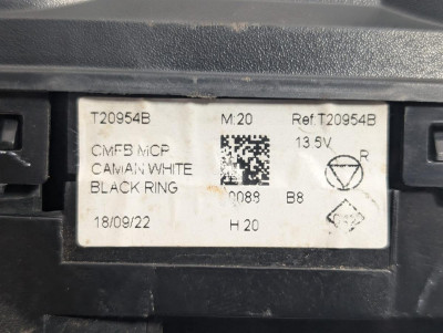 MANDO CLIMATIZADOR, DACIA, DUSTER II