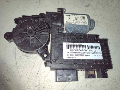  MOTOR ELEVALUNAS DELANTERO DERECHO CITROEN C4 PICASSO 
