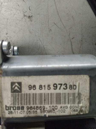  ELEVALUNAS DELANTERO IZQUIERDO CITROEN C5 BERLINA 