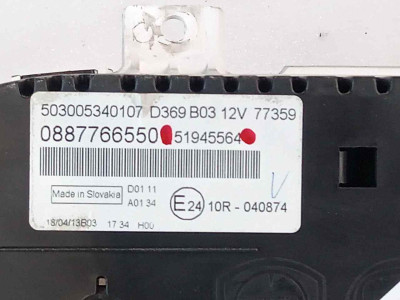 CUADRO INSTRUMENTOS, FIAT, III PANDA (319)