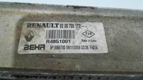  INTERCOOLER Renault MEGANE II BERLINA 5P 