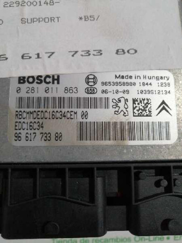  CENTRALITA MOTOR UCE CITROEN C4 BERLINA 