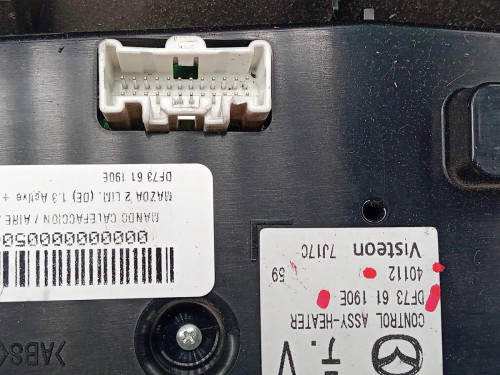  MANDO CALEFACCION / AIRE ACONDICIONADO MAZDA 2 BERLINA (DE) 