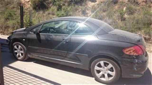 PEUGEOT 307 CC CABRIO-COUPÉ (S2) — vehículo donante para recambios 