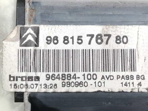  ELEVALUNAS DELANTERO DERECHO, CITROEN, C4 COUPE 