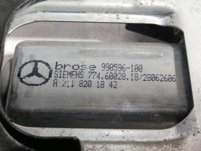 ELEVALUNAS DELANTERO IZQUIERDO, MERCEDES-BENZ, CLASE C (BM 203) BERLINA