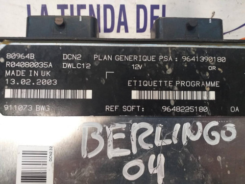  CENTRALITA MOTOR UCE 