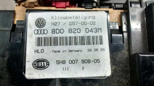  MANDO CLIMATIZADOR AUDI A4 BERLINA (B5) 