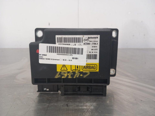  KIT AIRBAG, RENAULT, SCENIC III (JZ) 