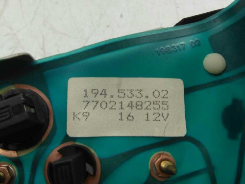  CUADRO INSTRUMENTOS, RENAULT, R 5 (B/C40) 