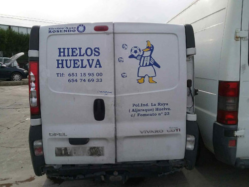 OPEL VIVARO FURGÓN/COMBI — Donor Vehicle for Used Parts 