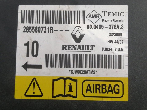  KIT AIRBAG RENAULT SCENIC III (JZ) 