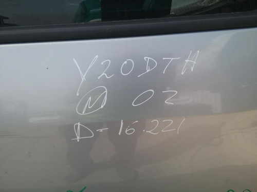 OPEL ZAFIRA A — Donor Vehicle for Used Parts 