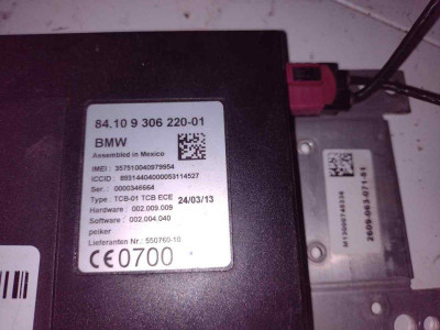 MODULO ELECTRONICO, BMW, SERIE 7 (F01/F02)