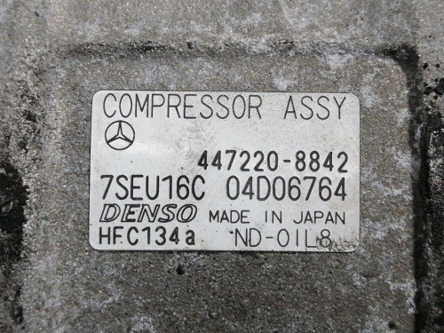  COMPRESOR AIRE ACONDICIONADO Mercedes-Benz CLASE C (BM 203) BERLINA 