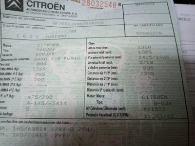 CITROEN SAXO