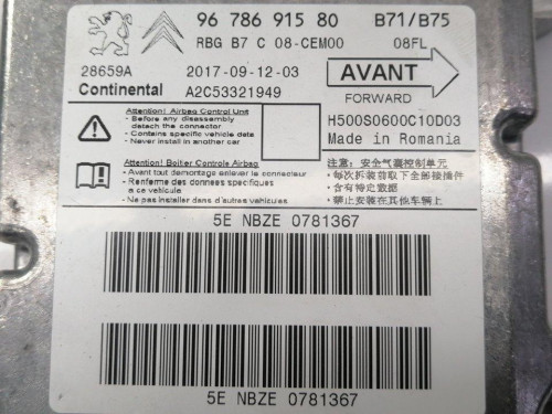  KIT AIRBAG, CITROEN, C4 BERLINA 