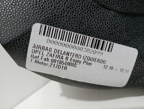  AIRBAG DELANTERO IZQUIERDO Opel ZAFIRA B 