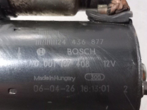  MOTOR ARRANQUE, OPEL, CORSA C 