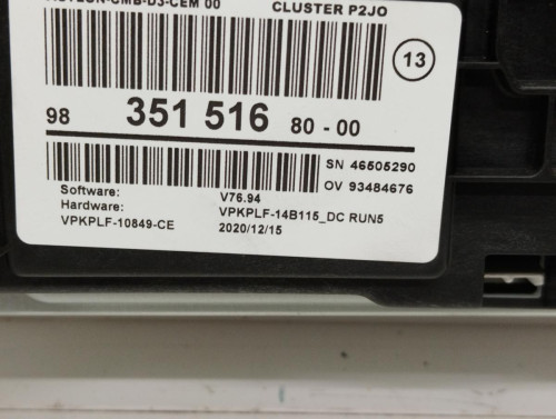 CUADRO INSTRUMENTOS OPEL CORSA F 