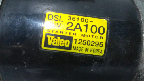  MOTOR ARRANQUE, HYUNDAI, I30 (FD) 