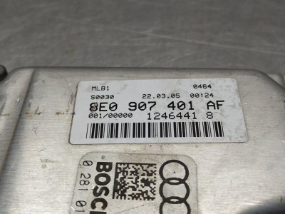 CENTRALITA MOTOR UCE, AUDI, A4 BERLINA (8E)