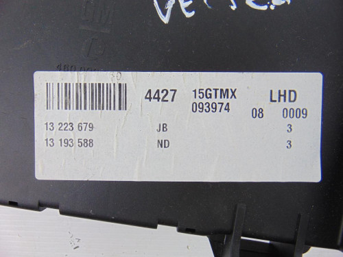  CAJA RELES / FUSIBLES, OPEL, VECTRA C BERLINA 