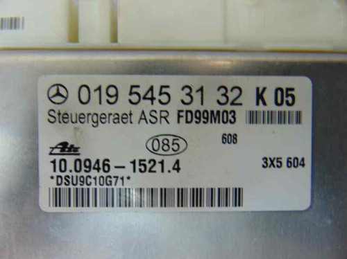  CENTRALITA ASR, MERCEDES-BENZ, CLK (BM 208) COUPE 