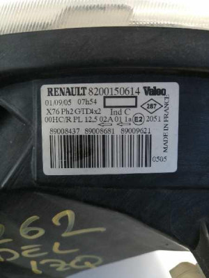 FARO IZQUIERDO, RENAULT, KANGOO I (F/KC0)