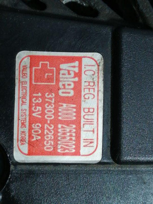 ALTERNADOR, KIA, RIO (JB)