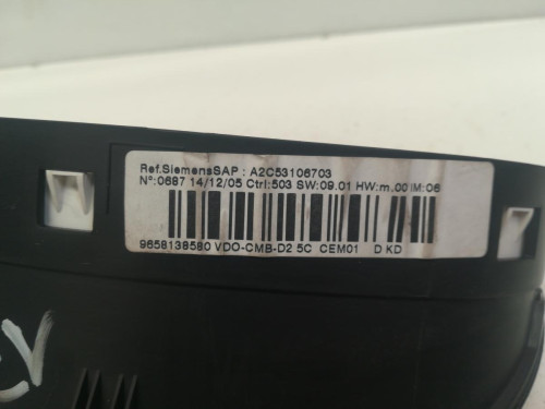  CUADRO INSTRUMENTOS, PEUGEOT, 407 