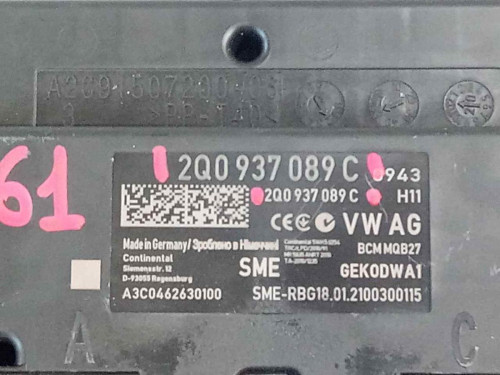 CAJA RELES / FUSIBLES Skoda KAMIQ (NW4) 
