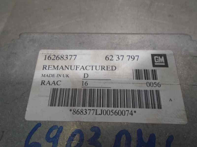 CENTRALITA MOTOR UCE, OPEL, ASTRA G BERLINA