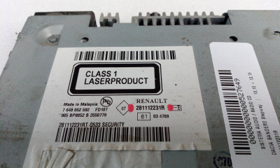 SISTEMA AUDIO / RADIO CD, DACIA, SANDERO