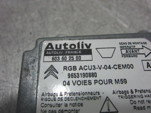  CENTRALITA AIRBAG CITROEN BERLINGO 