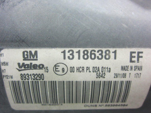 FARO IZQUIERDO OPEL CORSA D 
