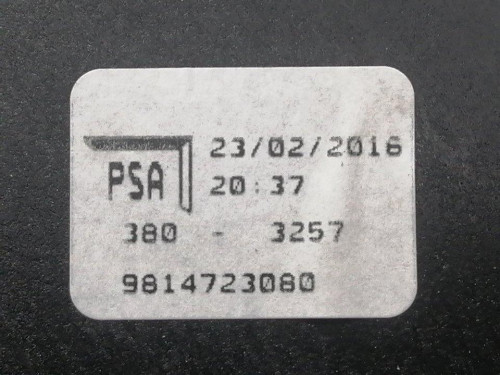  PALANCA CAMBIO, CITROEN, C3 PICASSO 