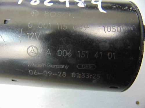  MOTOR ARRANQUE, MERCEDES-BENZ, CLASE E (BM 211) FAMILIAR 