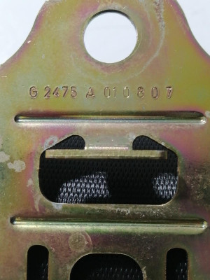 CINTURON SEGURIDAD TRASERO IZQUIERDO, MINI, MINI (R50,R53)