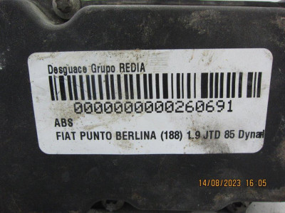 ABS, FIAT, II PUNTO (188) BERLINA