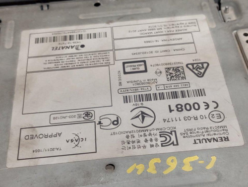  SISTEMA AUDIO / RADIO CD, RENAULT, MASTER III VOLQUETE DOBLE CABINA 