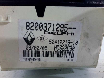 MANDO CALEFACCION / AIRE ACONDICIONADO, RENAULT, VEL SATIS (BJ0)