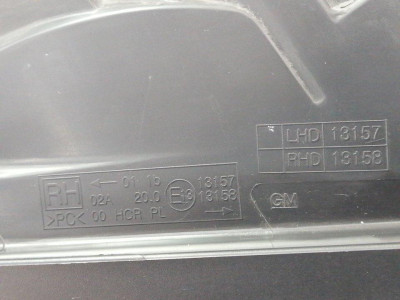 FARO DERECHO, CHEVROLET, AVEO HATCHBACK