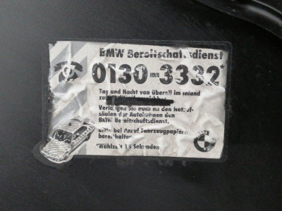 TAPA MALETERO, BMW, SERIE Z3 ROADSTER (E36)