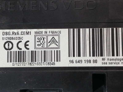 MODULO ELECTRONICO, CITROEN, C5 BERLINA