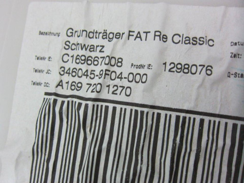 GUARNECIDO PUERTA DELANTERA DERECHA MERCEDES-BENZ CLASE A (BM 169) 